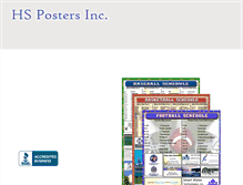 Tablet Screenshot of highschoolposters.com